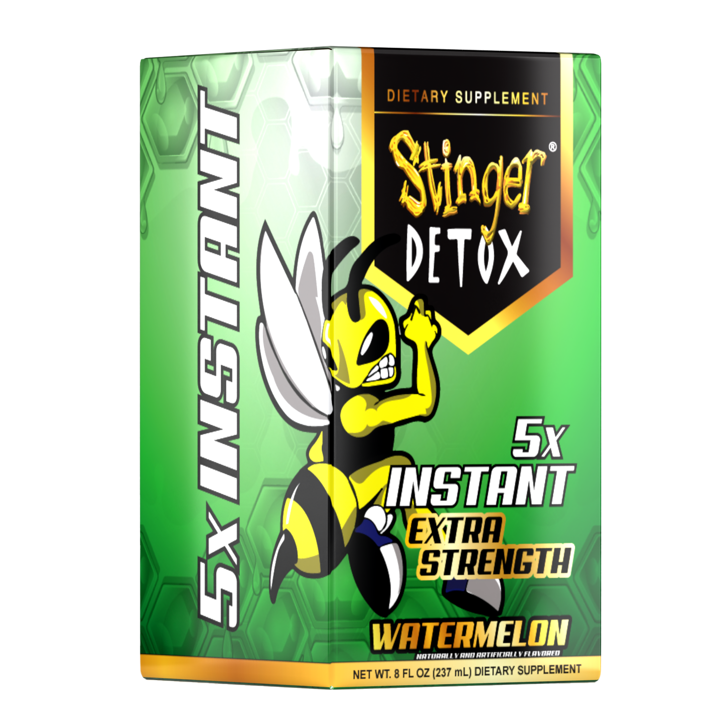Stinger Detox | 5X Instant Extra Strength Drink – Watermelon (8 fl oz)