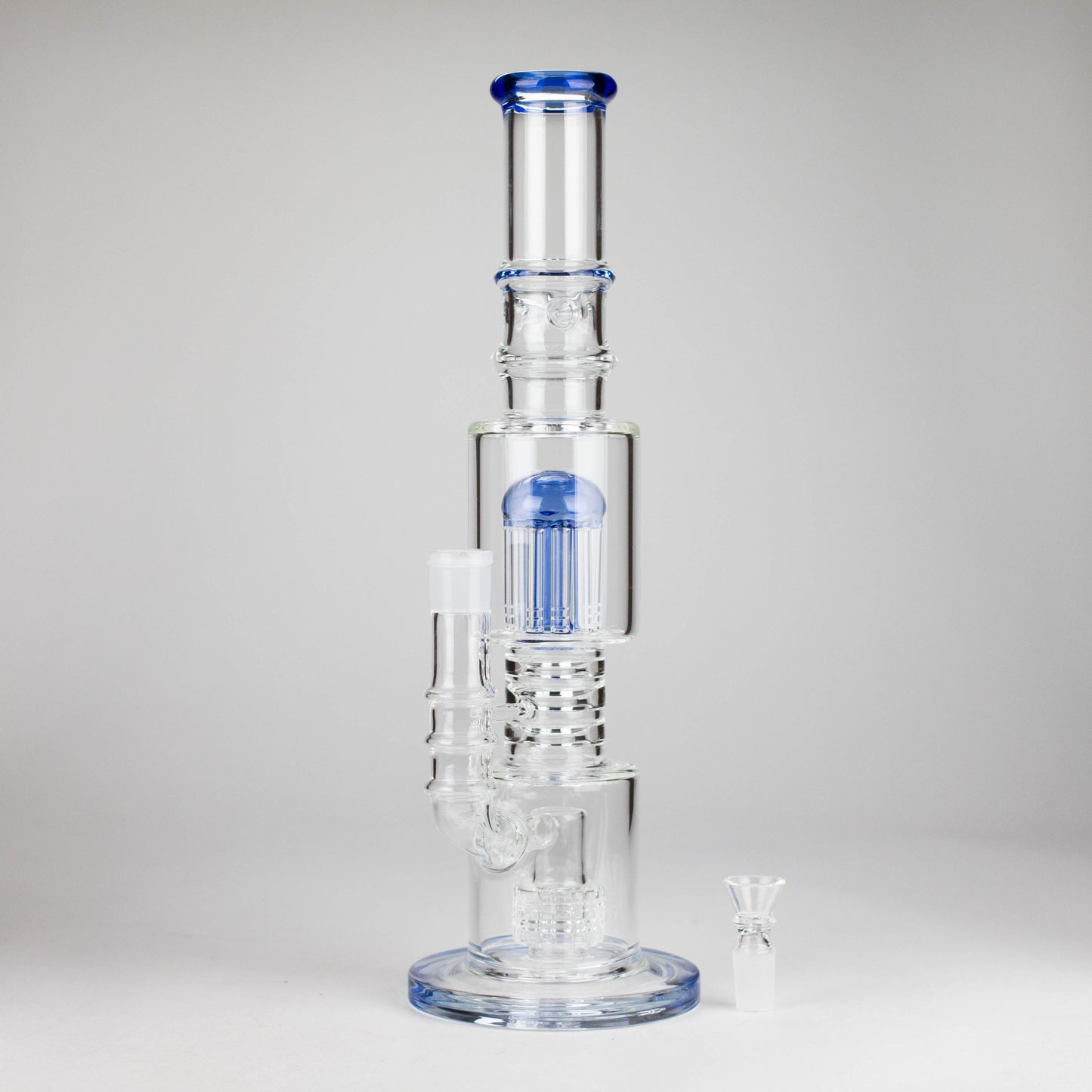 16" Glass Bong – 10-Arm Tree Perc with Matrix Perc for Maximum Filtration