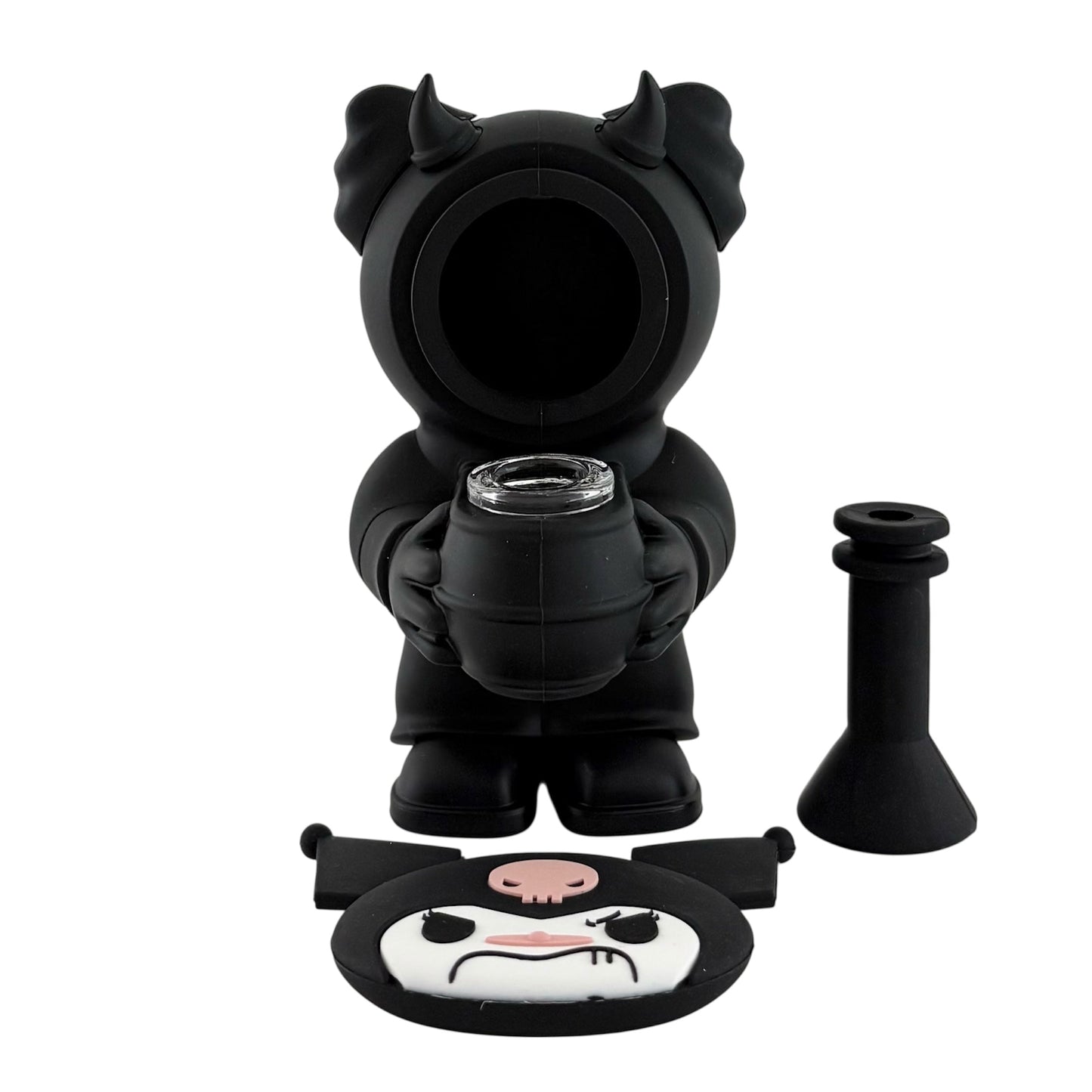 6" Silicone Character Water Pipe – Assorted Colors