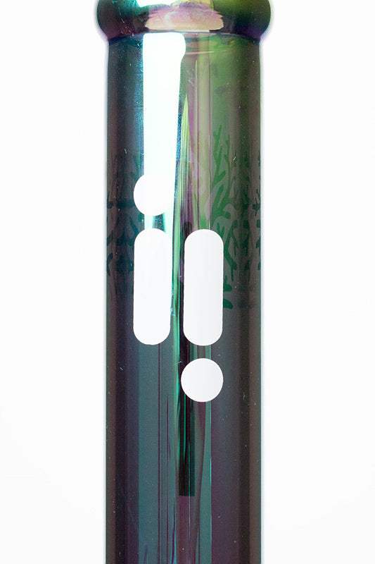 14" Infyniti Tree of life 7 mm metallic glass bong ( GP1588 )