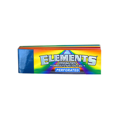 ELEMENTS | Rainbow Prism Perforated Tips-Box of 50