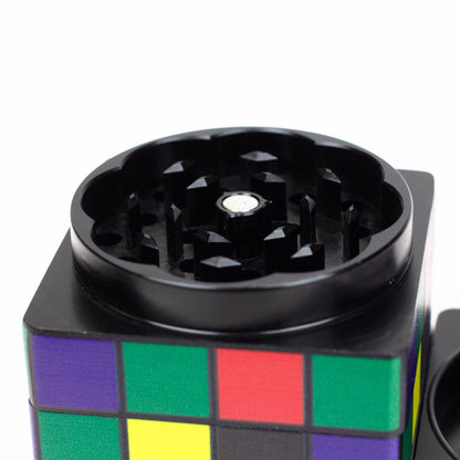 Infyniti Aluminium 50 x50 mm cube 4 parts Grinder ( GR1025 )