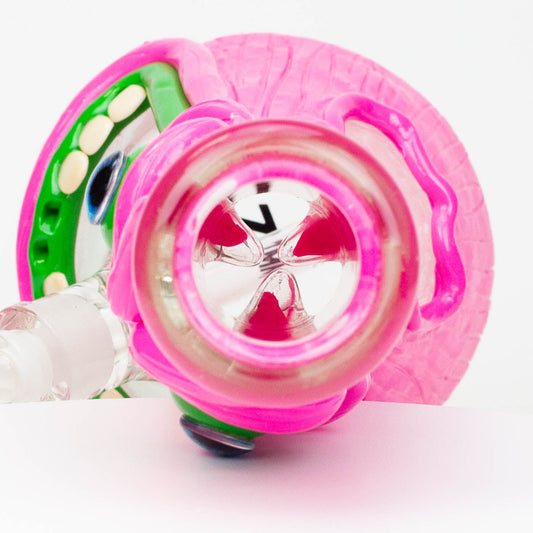 12.5"  Resin 3D artwork 7mm glass beaker water bong [TS103]