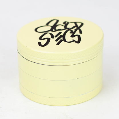 Acid Secs 63mm 4 parts Glow-in-the-Dark metal herb grinder