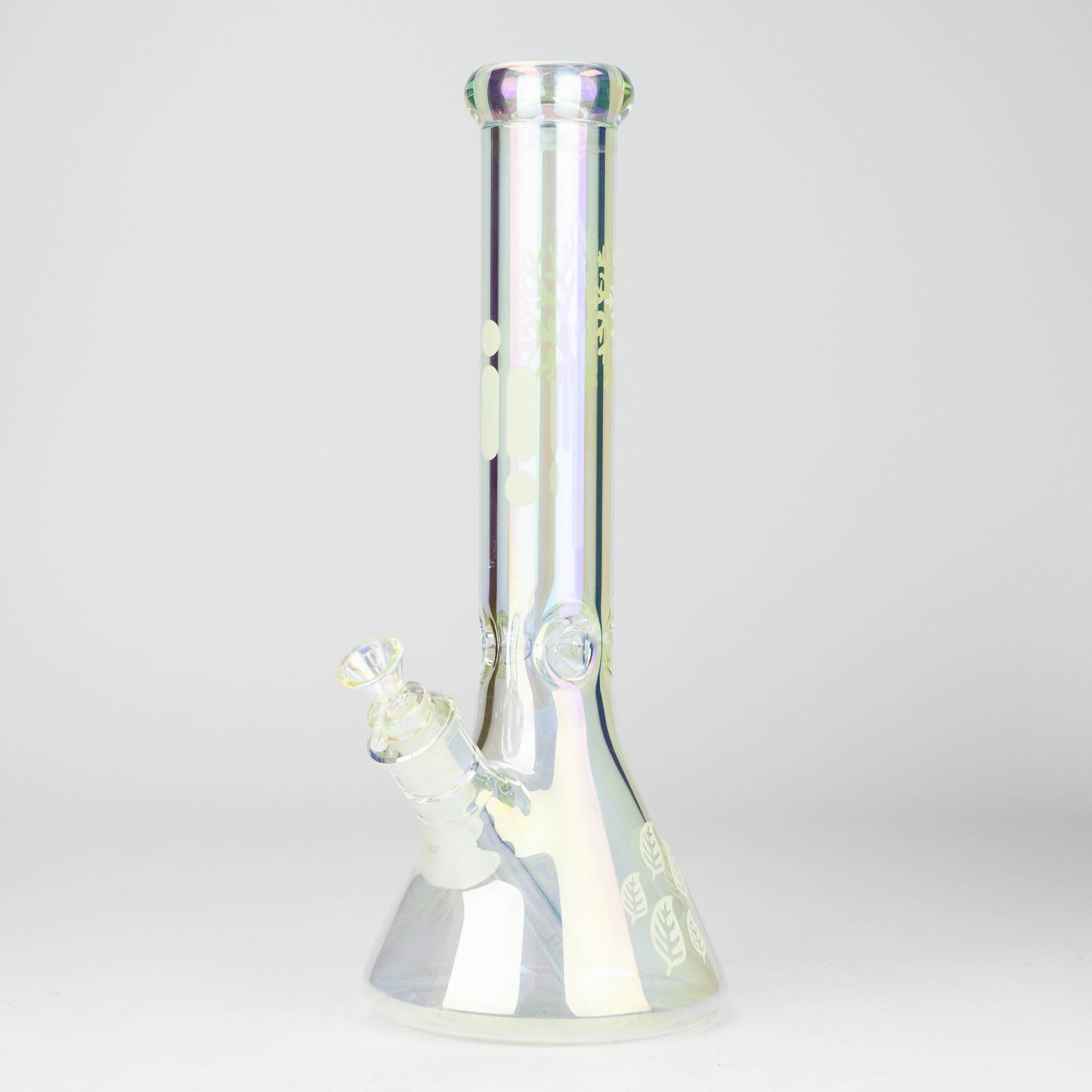 14" Infyniti Tree of life 7 mm metallic glass bong ( GP1588 )