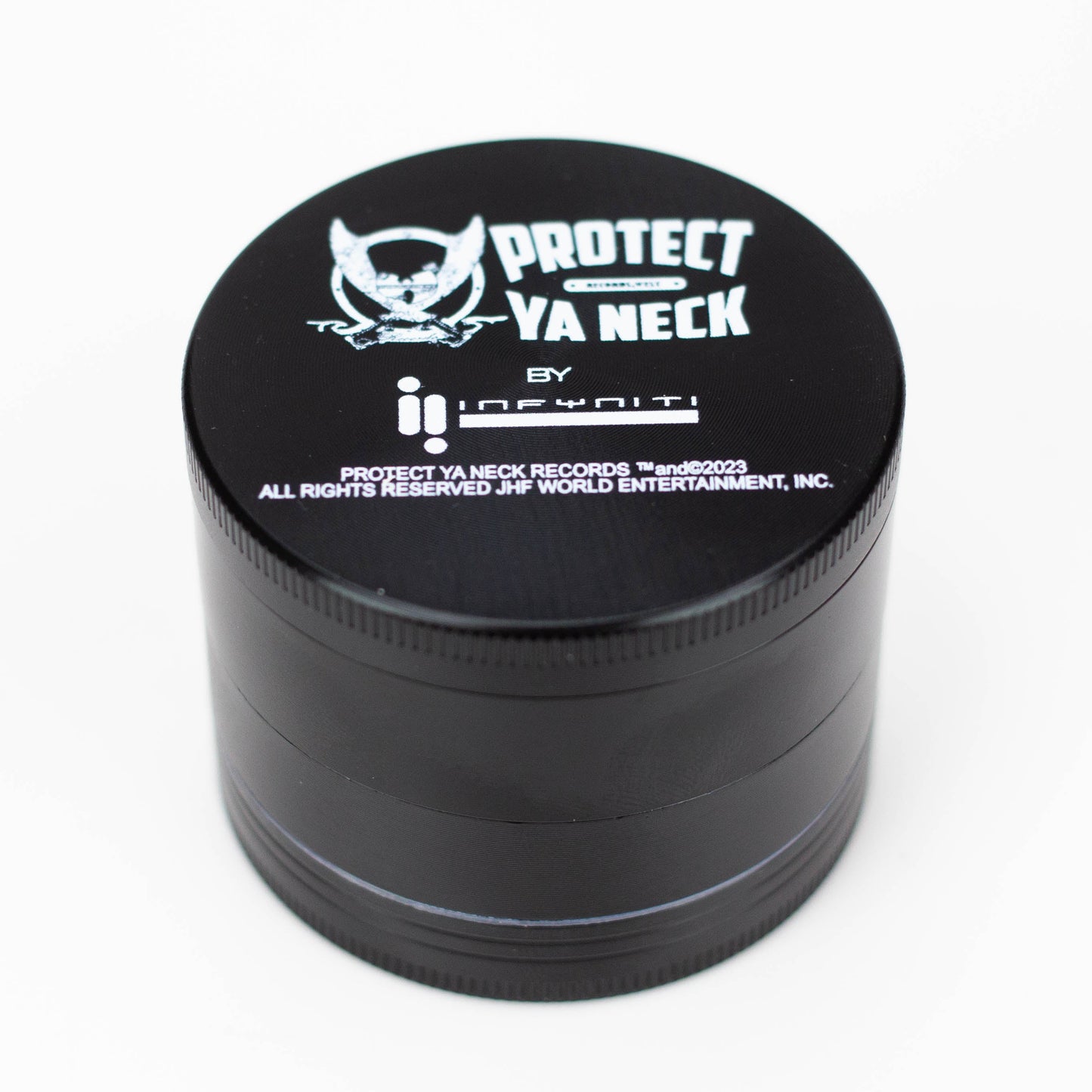PROTECT YA NECK - 4 parts metal grinder by Infyniti