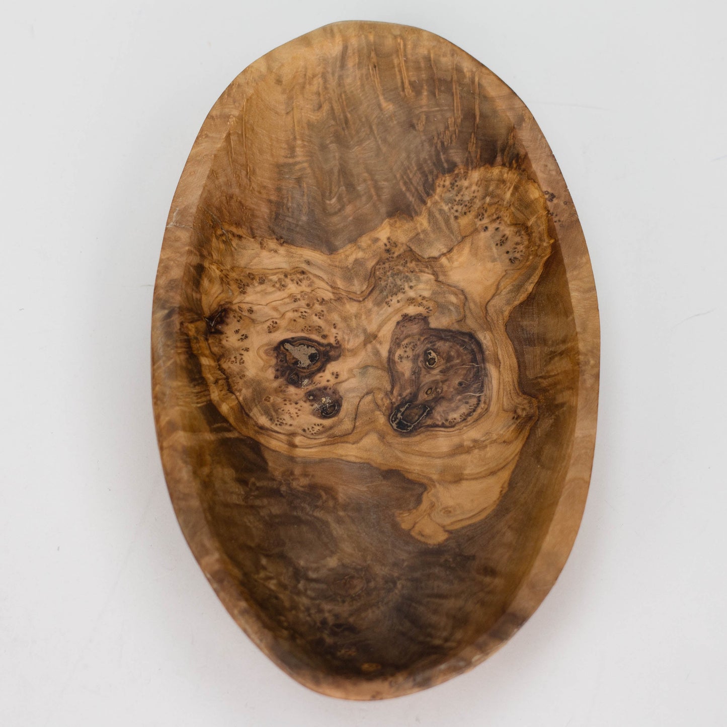 VOW | Olive Wood Oval Rolling Tray/Smoker's Gift