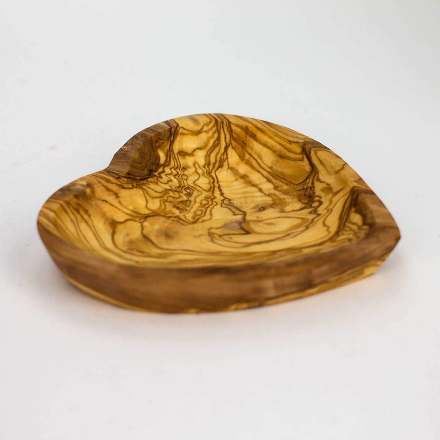 VOW | Olive Wood Heart Rolling Tray/Smoker's Gift