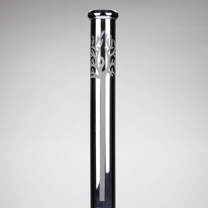 Infyniti |24" Tree of Life 7 mm metallic glass water bong ( GP1775 )