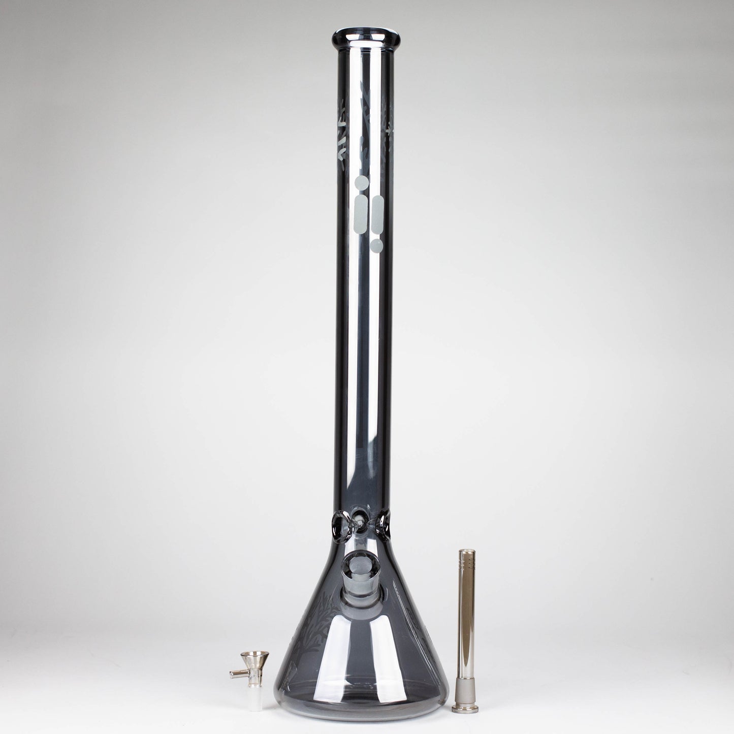 Infyniti |24" Tree of Life 7 mm metallic glass water bong ( GP1775 )