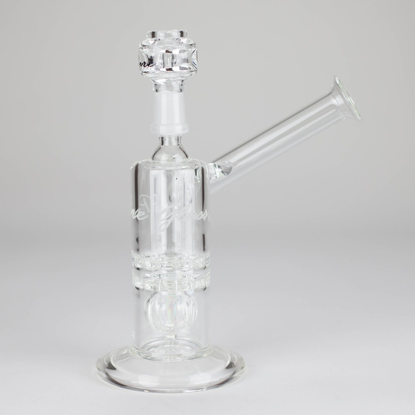 Pure Glass | 7" Mini Torus - Male 14mm