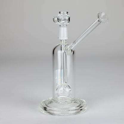Pure Glass | 6.5" Solaris 10mm Bubbler Clear