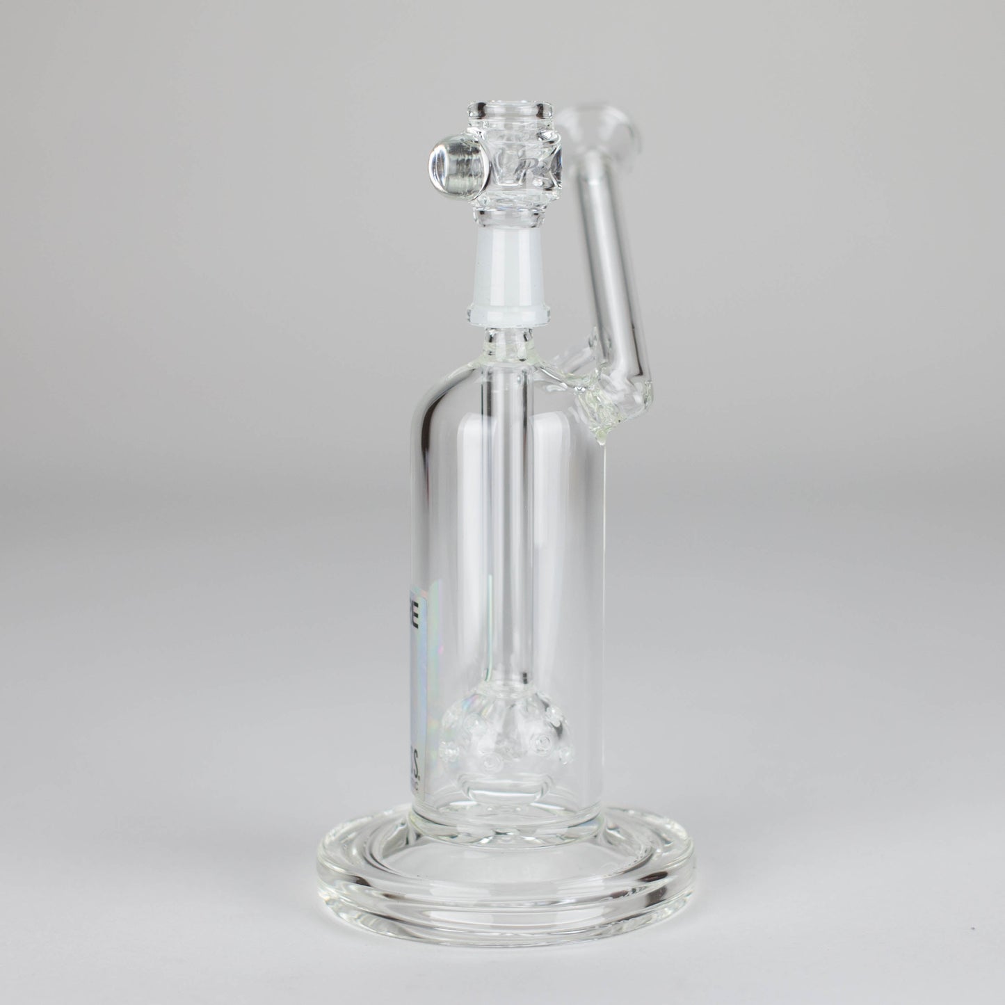 Pure Glass | 6.5" Solaris 10mm Bubbler Clear