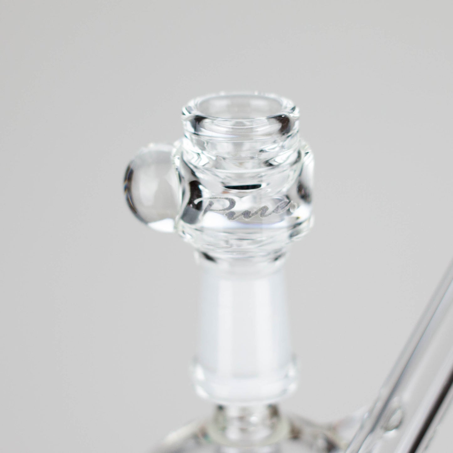 Pure Glass | 6.5" Solaris 10mm Bubbler Clear