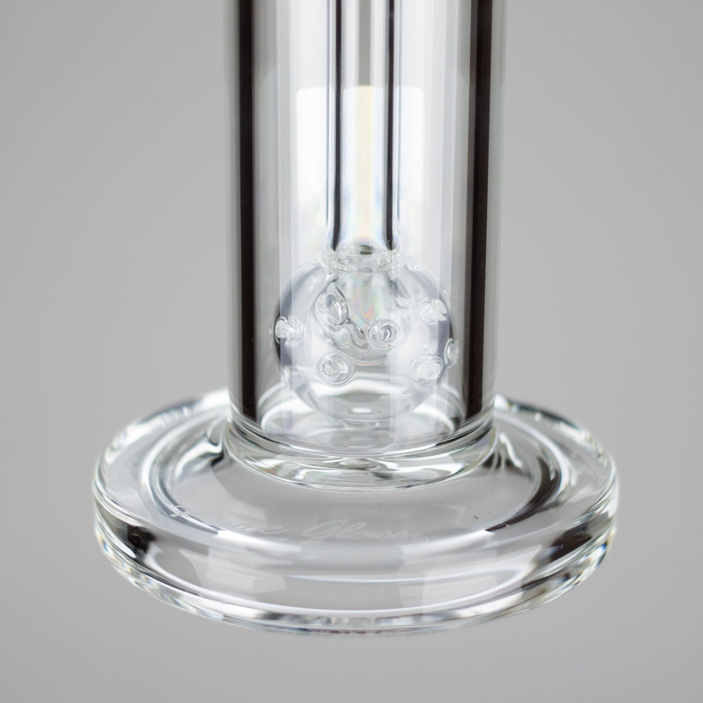 Pure Glass | 6.5" Solaris 10mm Bubbler Clear