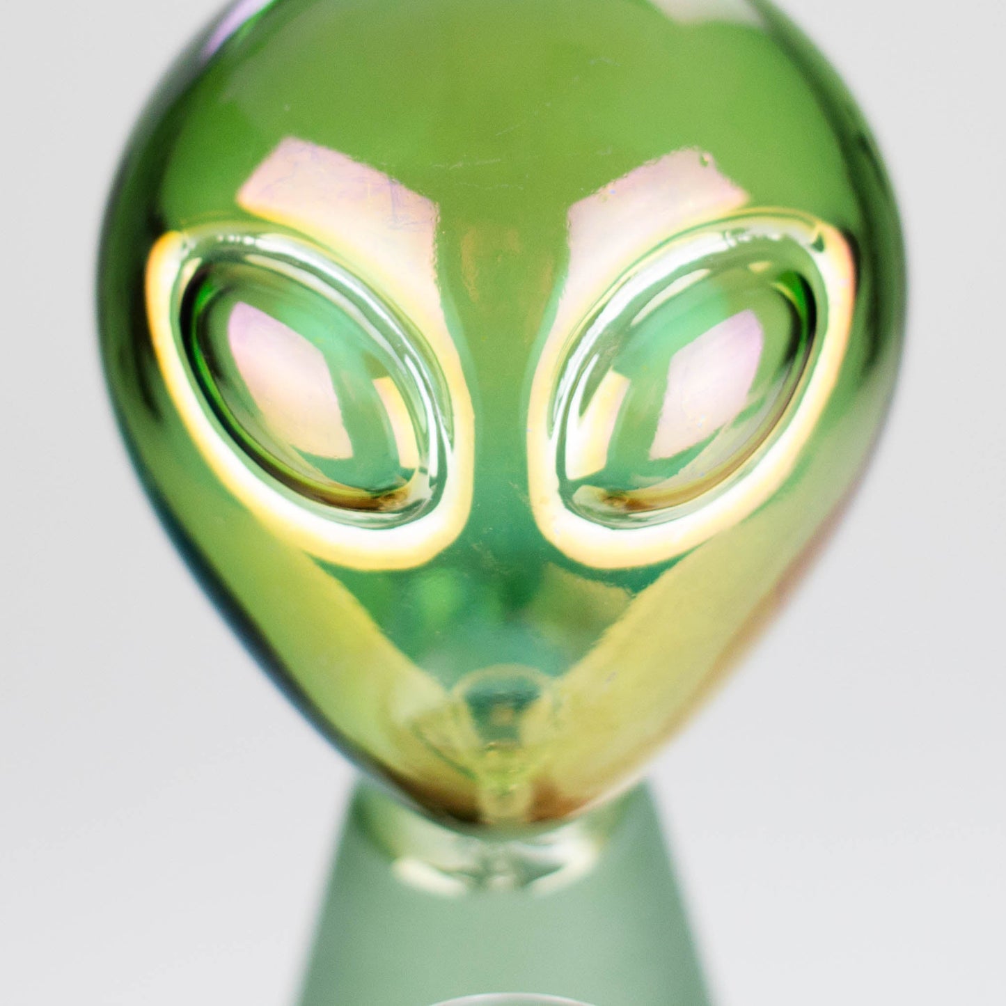 7″ Green Alien Glass Bong [XD020]