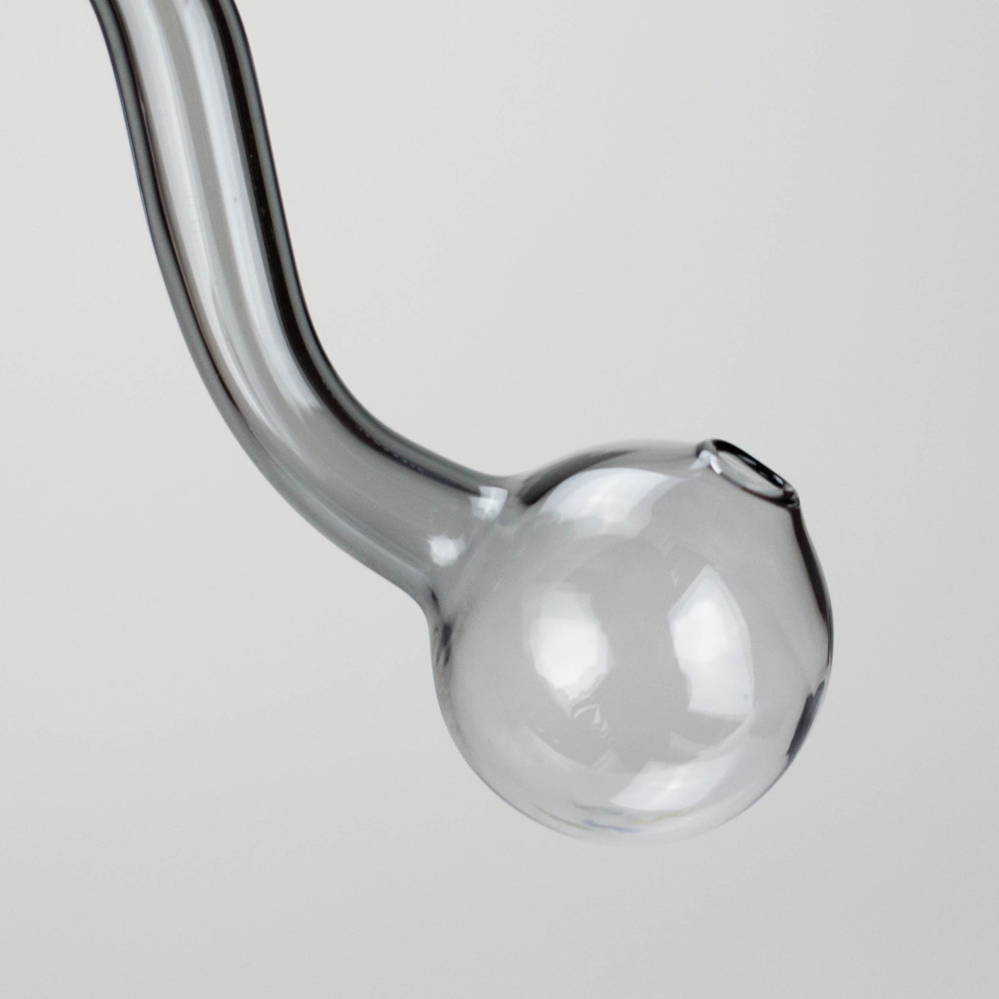3.5″ U-Type Oil Burner Pipe – 14mm Glass Bubble Attachment [221021-2]