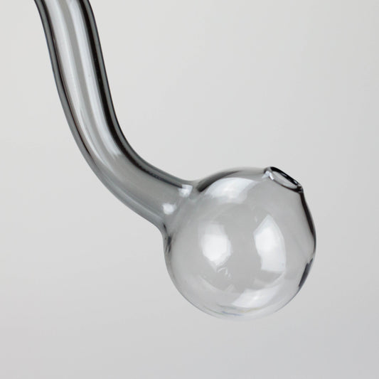 3.5″ U-Type Oil Burner Pipe – 14mm Glass Bubble Attachment [221021-2]