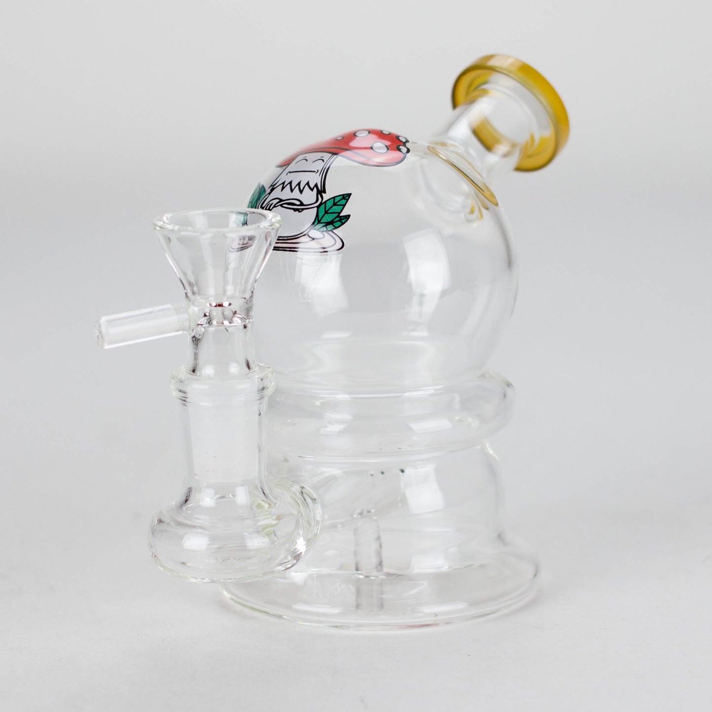 6.5″ Cartoon Print Glass Bong [F230829-3]