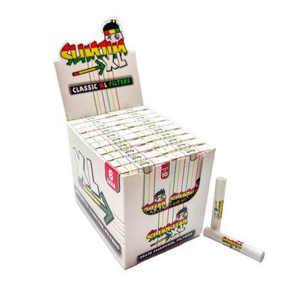 Slimjim | Classic XL Carbon Filters (6mm) (Box of 20)