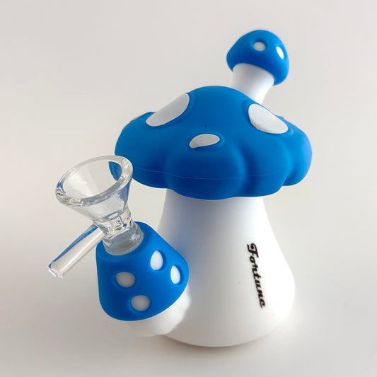 Fortune | 5" Mushroom Silicone Bong