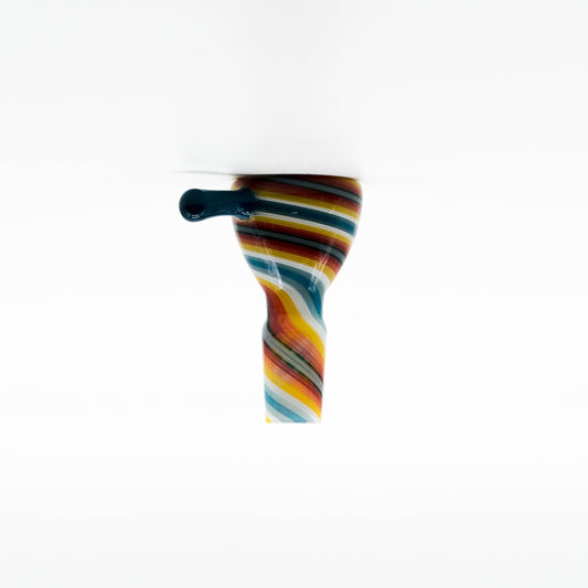 14mm Wig Wag Joint Bong Bowl - Assorted Colors
