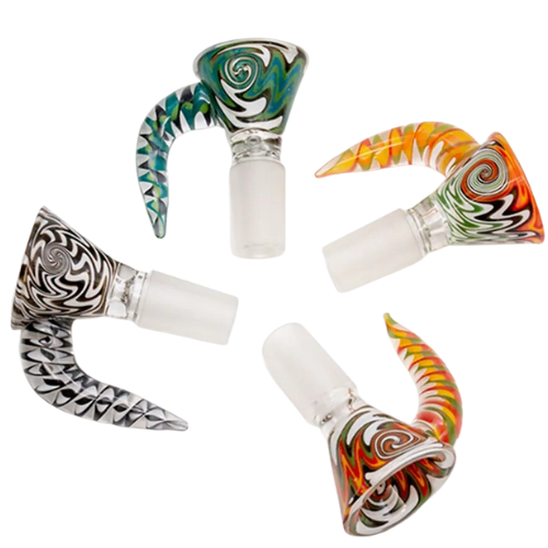 Wig Wag Bowl with Horn - Assorted Colours