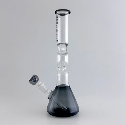Wicked | Zig-Zag 12" 4mm 4 Colours Assorted Glass Beaker Bong