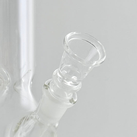 10" Cartoon Glass Beaker Bong