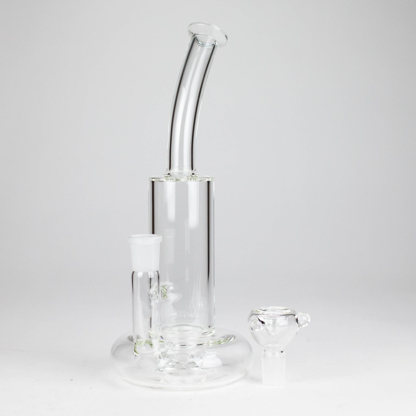 10"  Tornado Jammer Glass Bong – High Borosilicate with 18mm Bowl