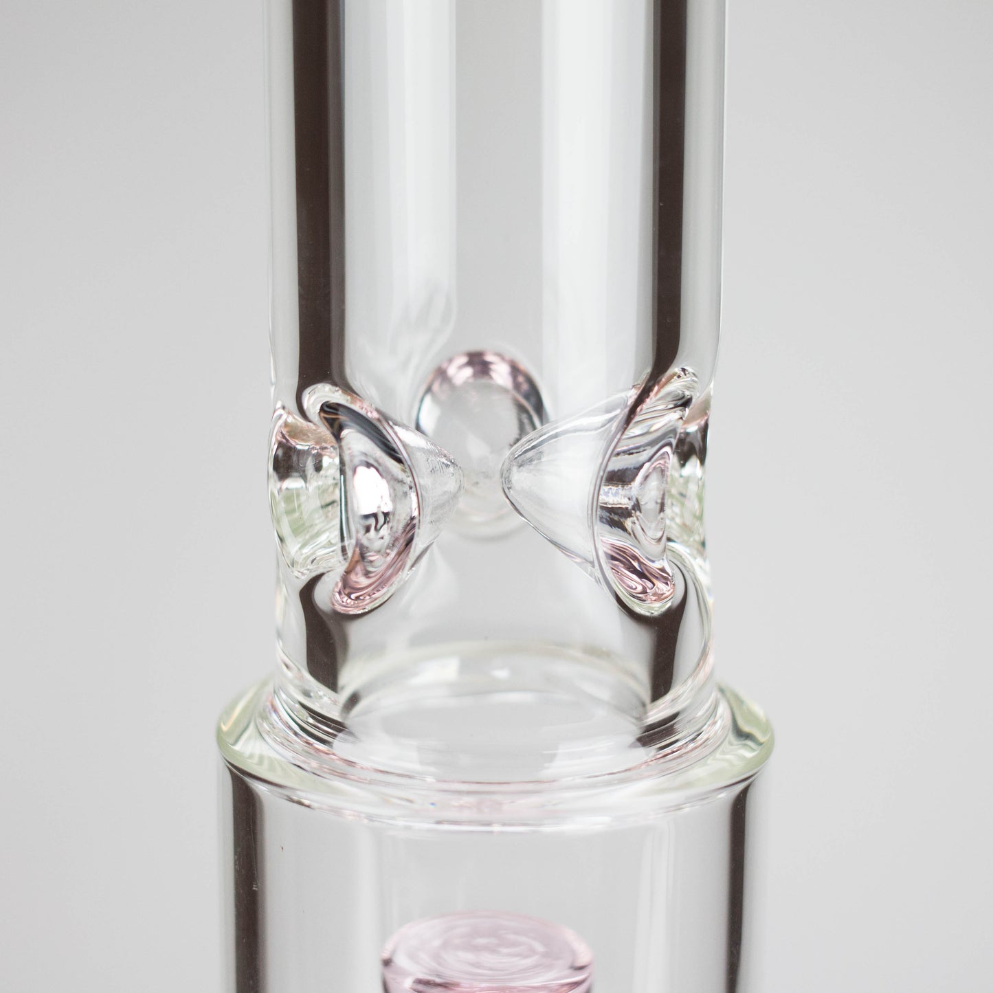 16" 7mm Colored Beaker Bong – Premium Thick Glass with Grid Perc
