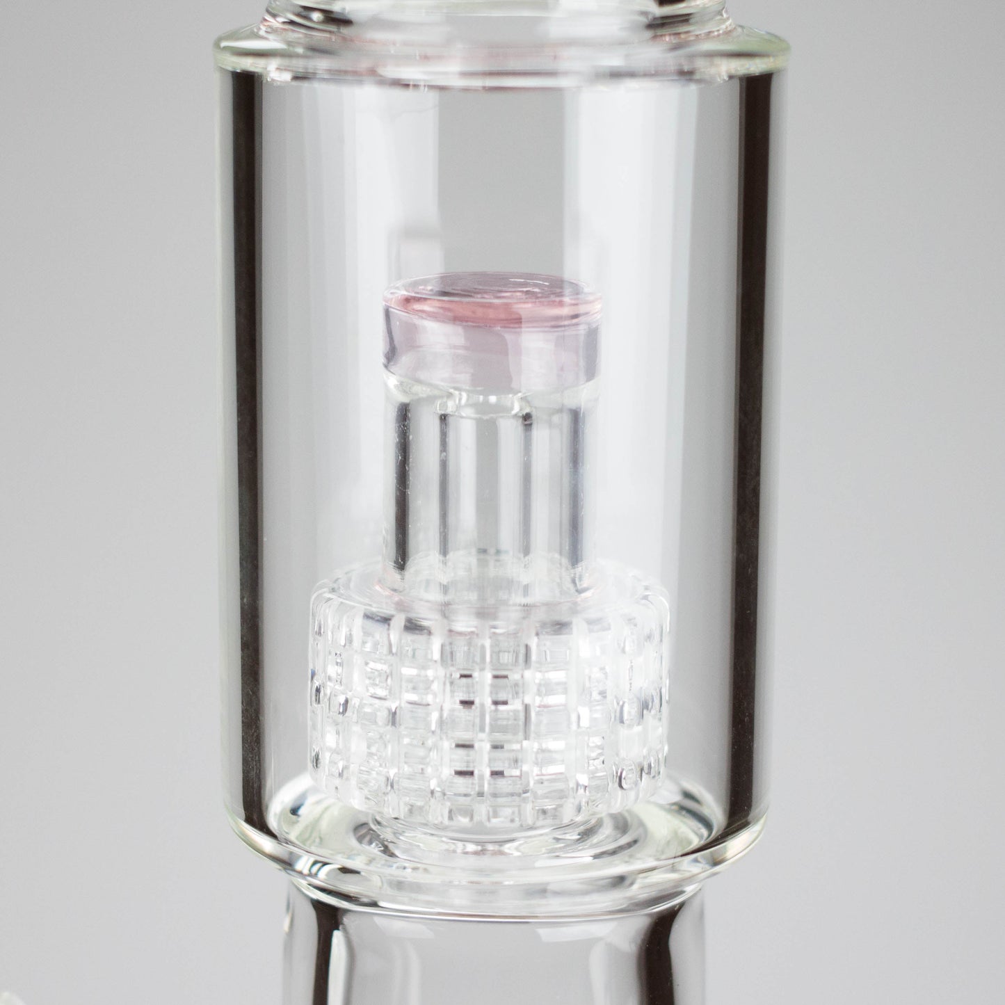 16" 7mm Colored Beaker Bong – Premium Thick Glass with Grid Perc