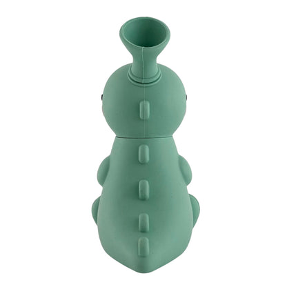 5" Silicone Dinosaur Water Pipe – Assorted Colors
