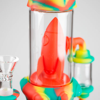 9" Spaceship Water Bong-Assorted