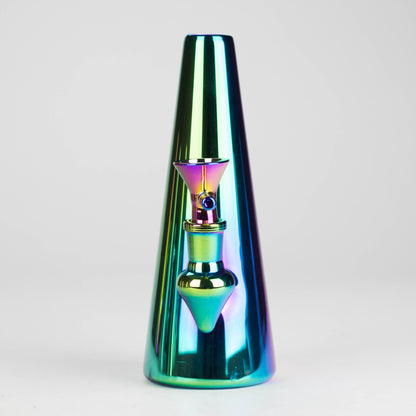 7" Solid Color Electroplate Glass Bong
