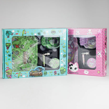 4-in-1 Metal Pipe Smoke Set – Complete Kit