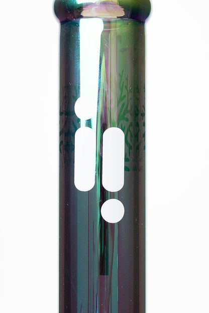 14" Infyniti Tree of life 7 mm metallic glass bong ( GP1588 )