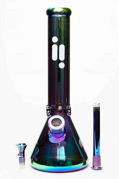 14" Infyniti Tree of life 7 mm metallic glass bong ( GP1588 )