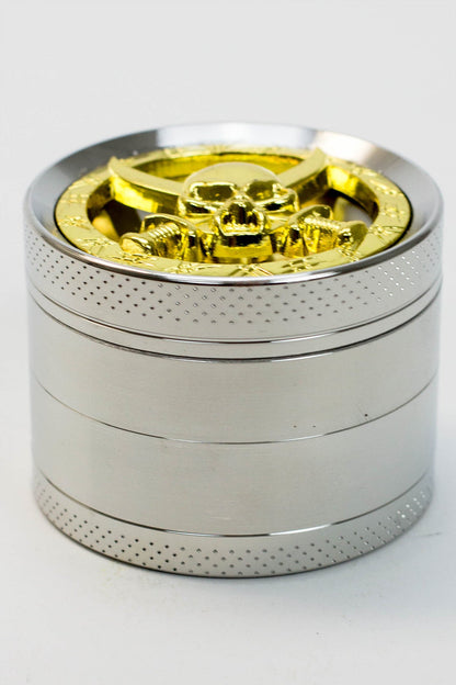 GHOST 4 parts color grinder with a decoration lid