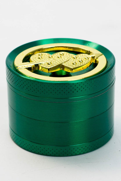 GHOST 4 parts color grinder with a decoration lid