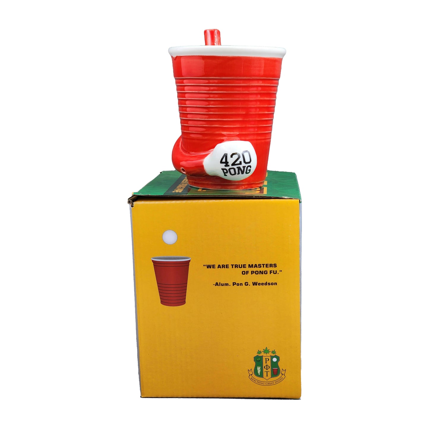 Beer pong pipe Mug