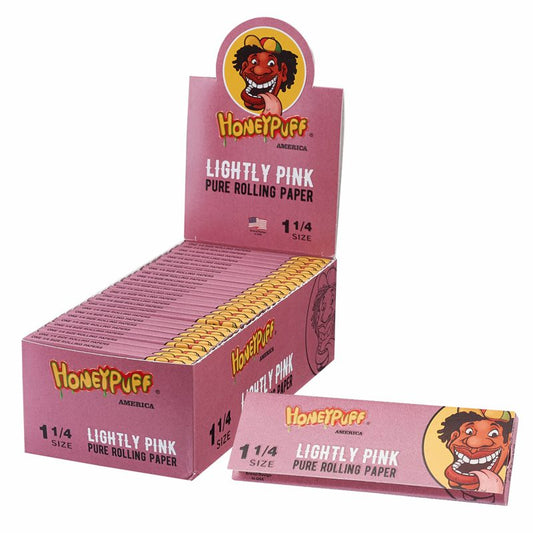 Honey Puff | Rolling Paper – Lightly Pink [P1181-04]
