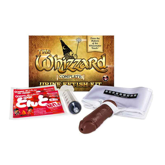 The Whizzard synthetic urine novelty kit