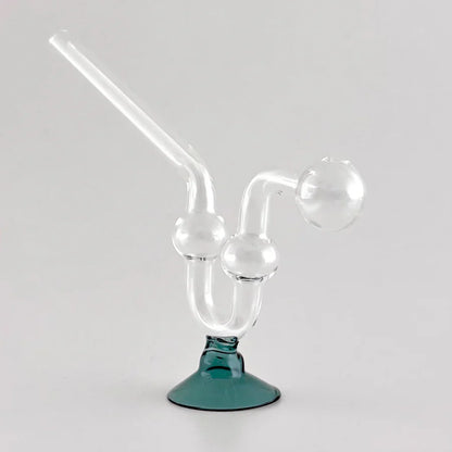 6" Stand Oil Burner Pipe – 2-Pack | Durable Glass