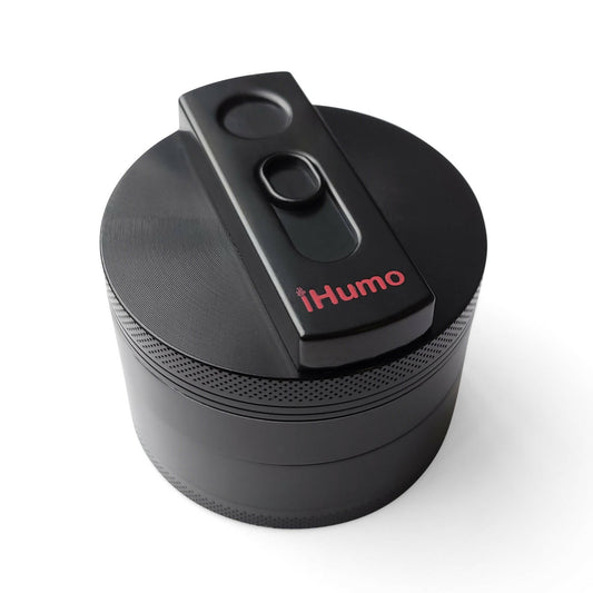 iHUMO | OFFER Best 2 in 1 Grinder & USB Lighter, 4 Parts (63mm)